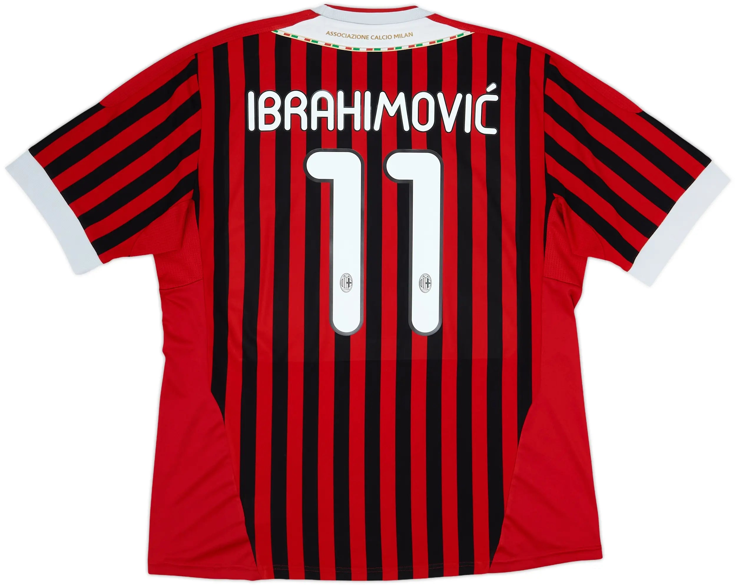 2011-12 AC Milan Home Shirt Ibrahimovic #11