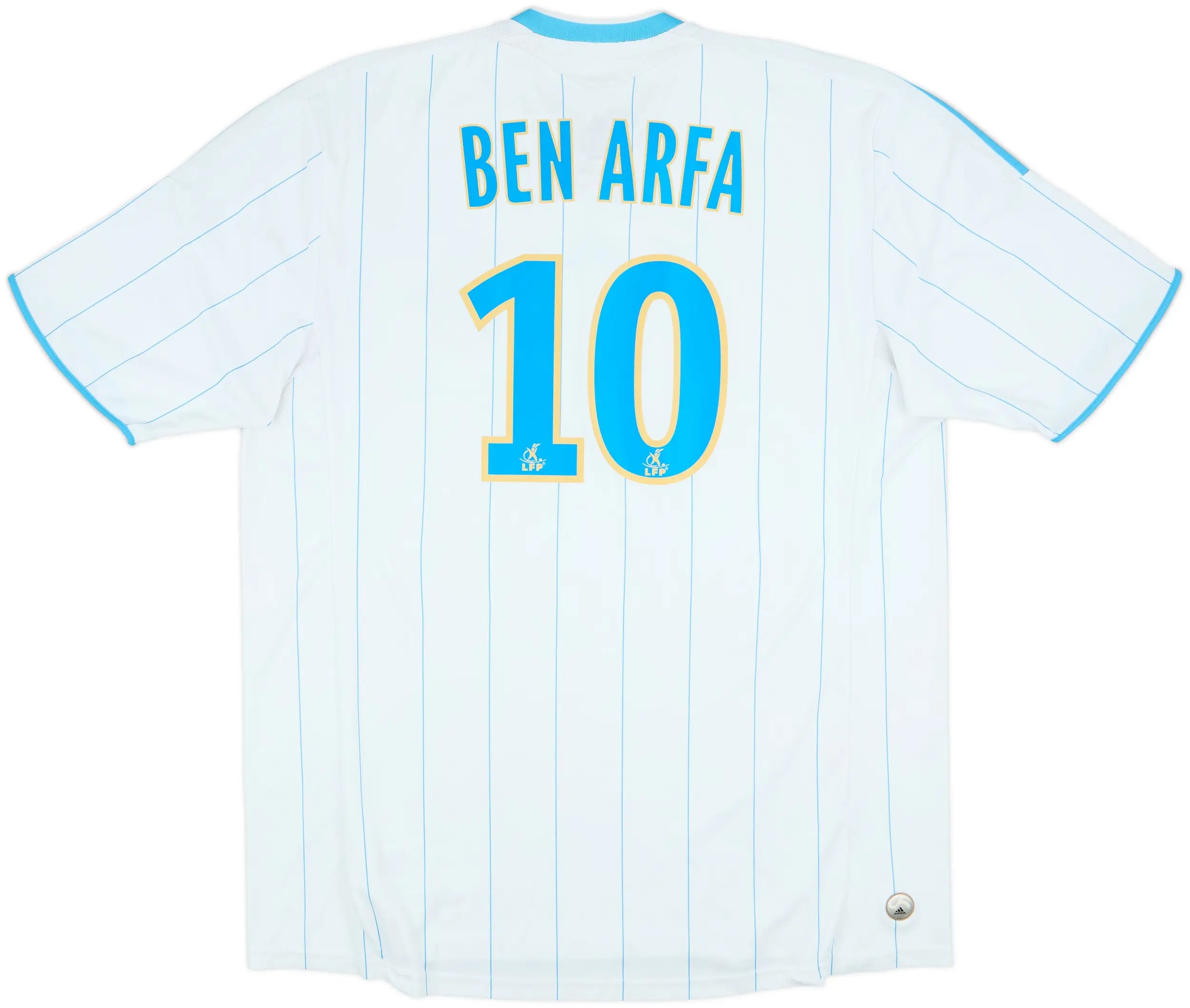 2009-10 Olympique Marseille Home Shirt Ben Arfa #10