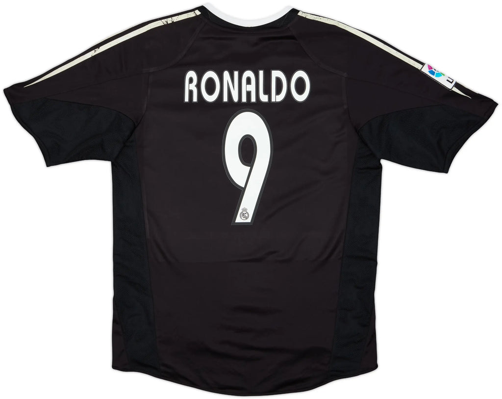 2004-05 Real Madrid Away Shirt Ronaldo #9