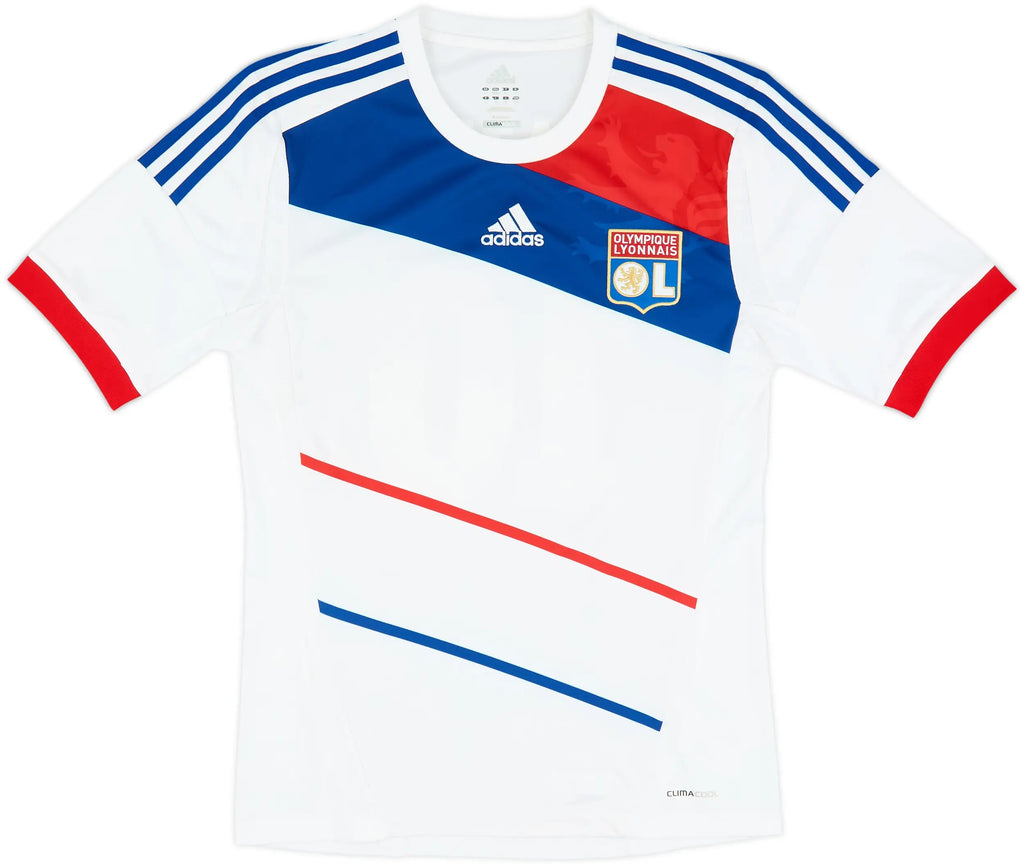 2012-13 Lyon Home Shirt Lacazette #10
