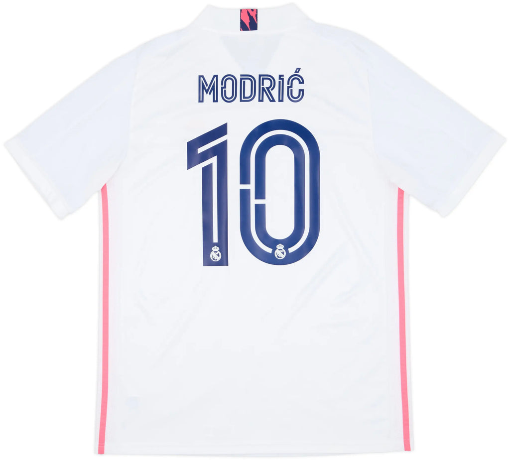 2020-21 Real Madrid Home Shirt Modric #10