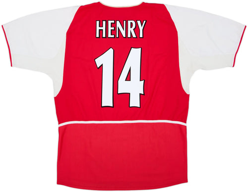 2002-04 Arsenal Home Shirt Henry #14