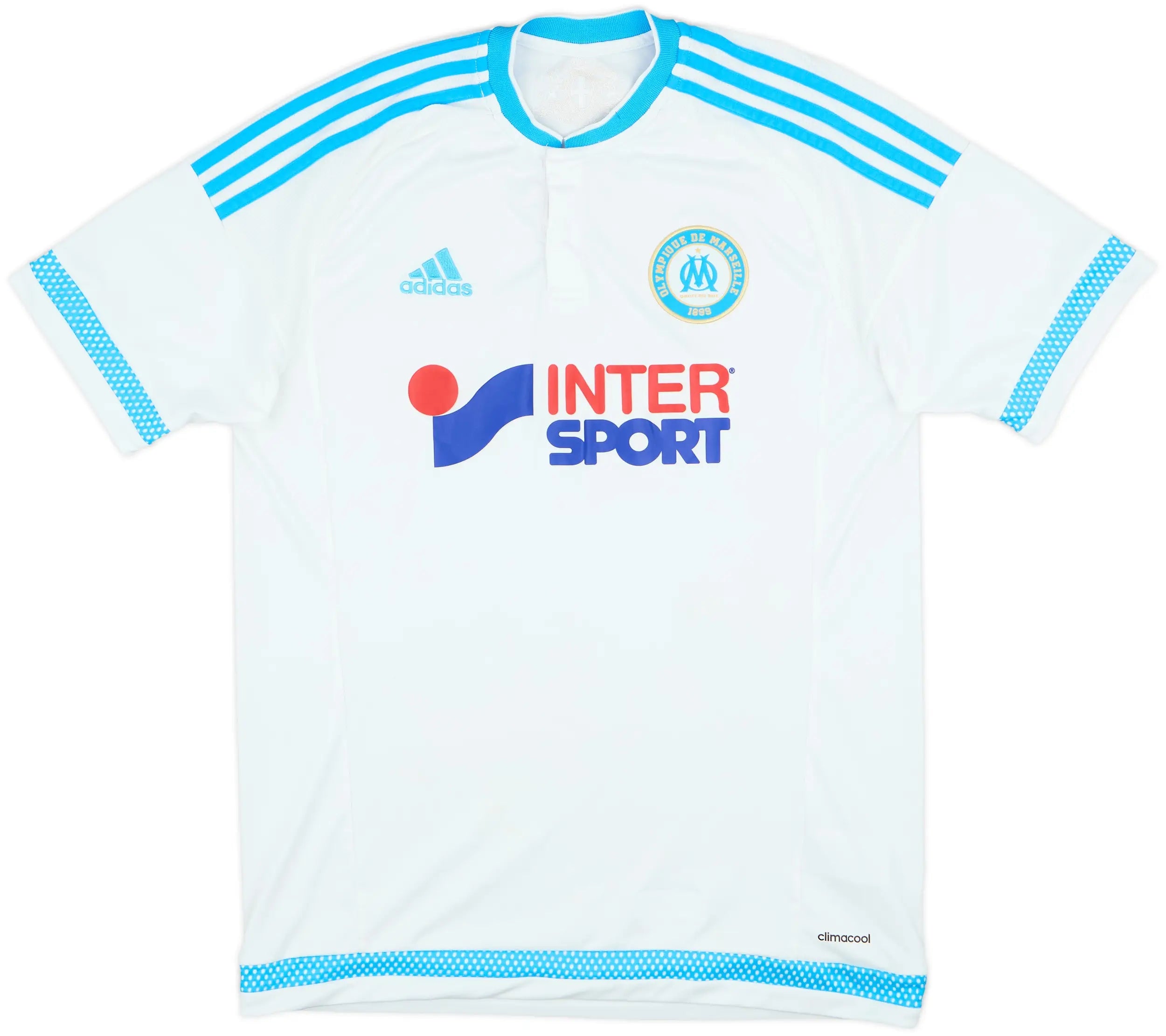 2015-16 Olympique Marseille Home Shirt