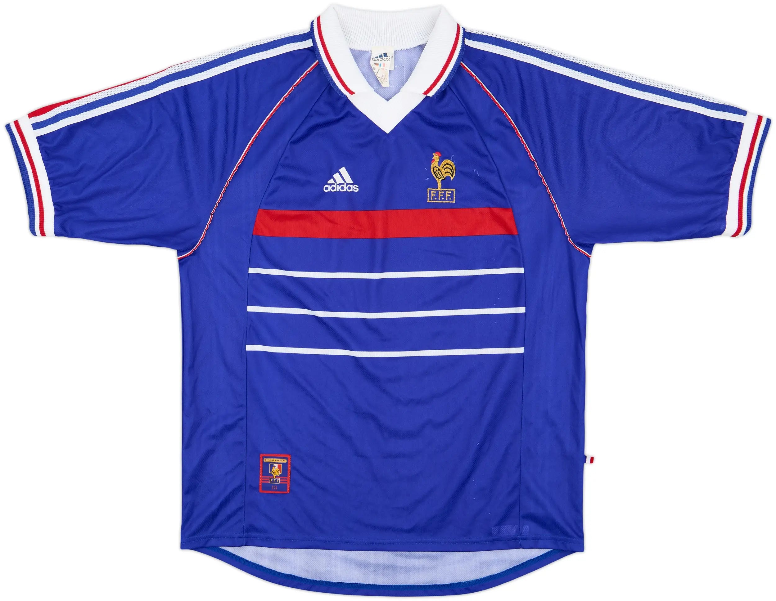 1998-00 France Home Shirt