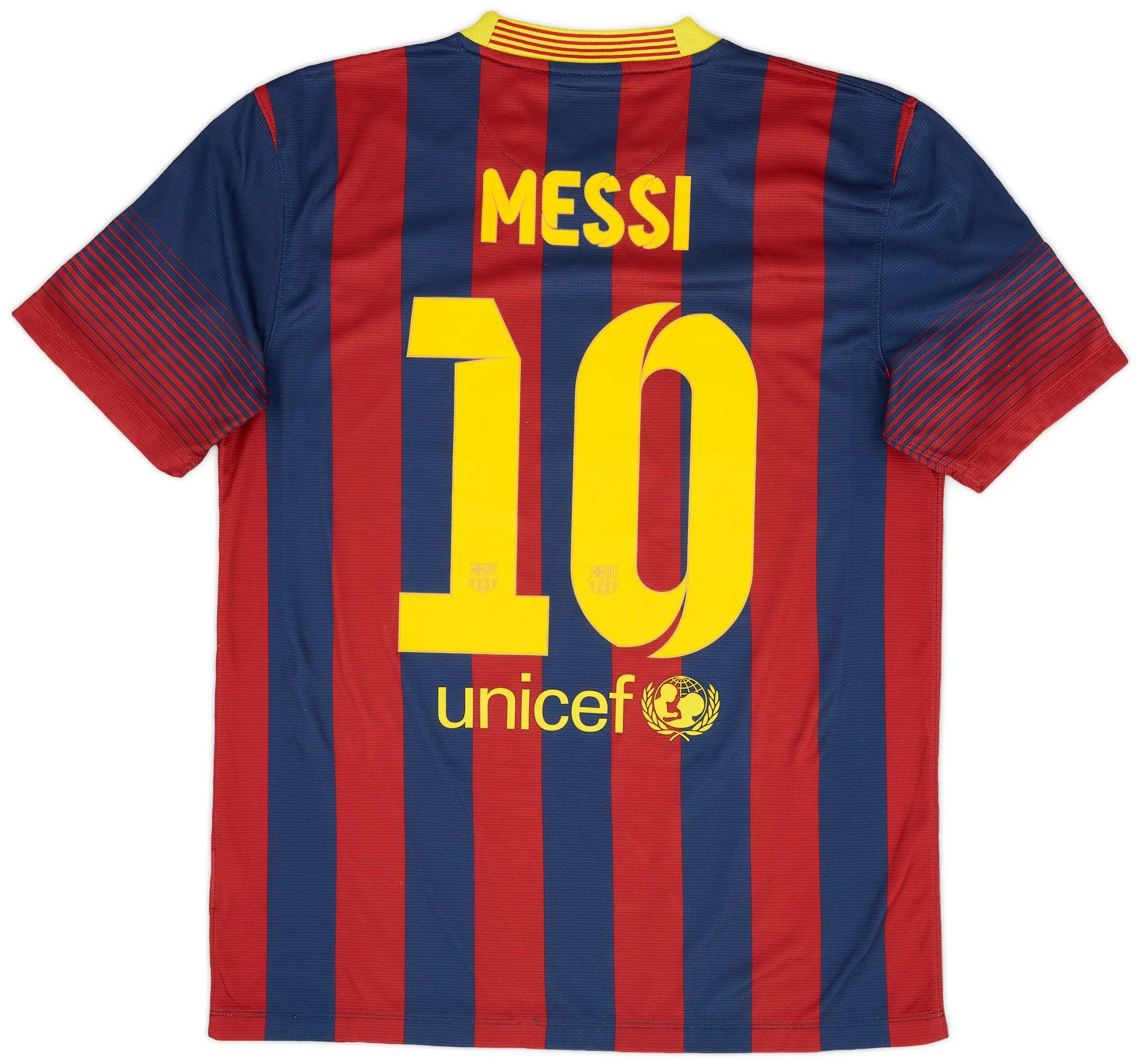 2013-14 Barcelona Home Shirt Messi #10