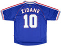 1998-00 France Home Shirt Zidane #10