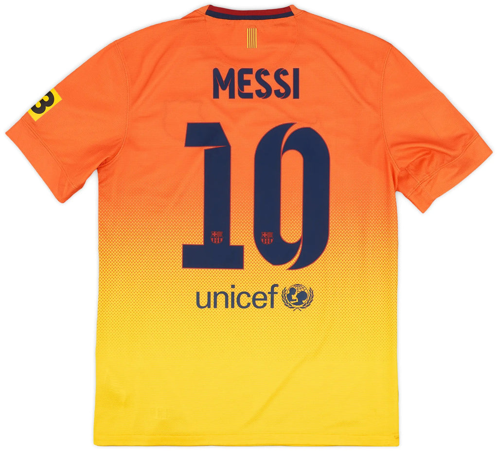 2012-13 Barcelona Away Shirt Messi #10