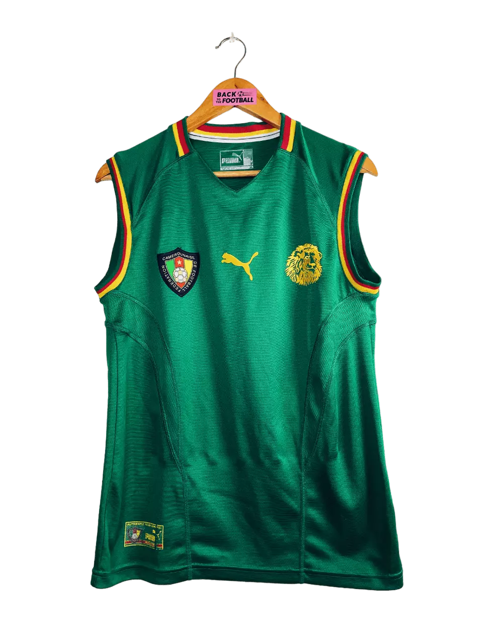 Maillot RETRO CAMEROUN 2002 DOMICILE