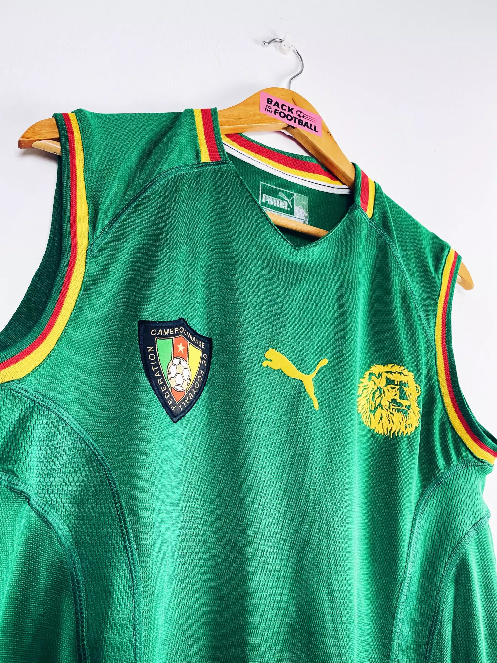 Maillot RETRO CAMEROUN 2002 DOMICILE