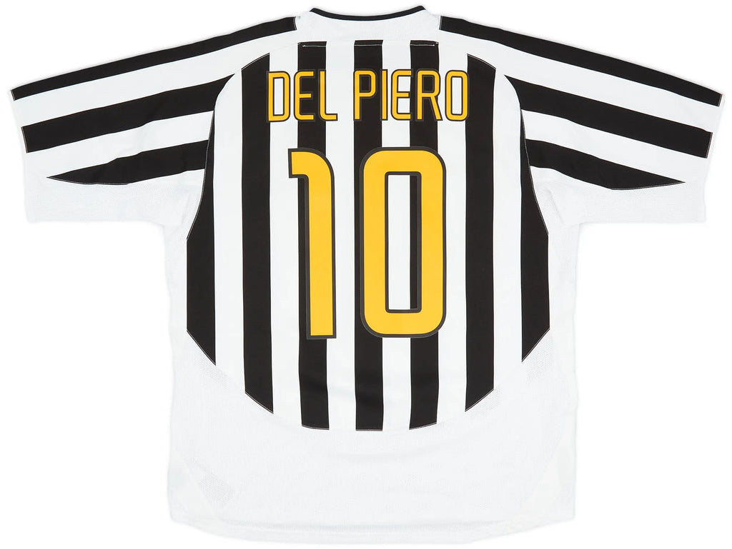 2003-04 Juventus Home Shirt Del Piero #10