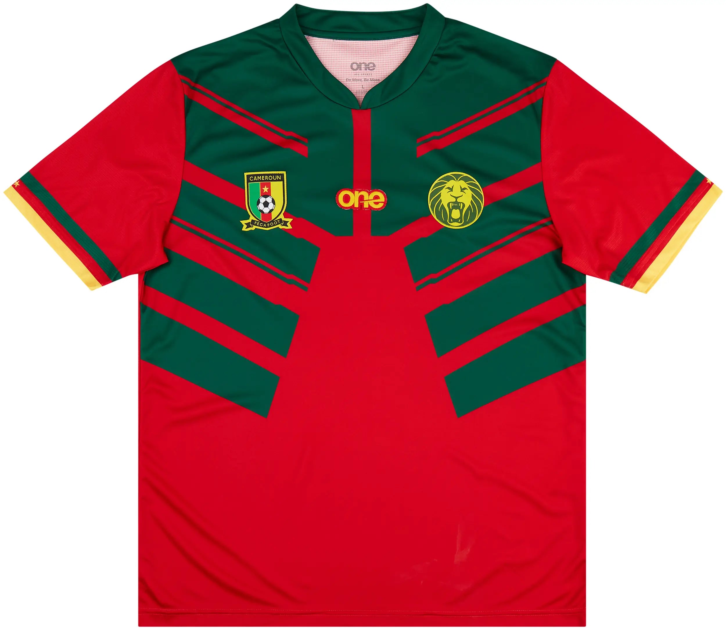 Maillot CAMEROUN ONE ALL SPORT ROUGE PRO